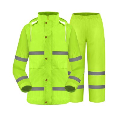 Oxford Cloth Raincoat Suit