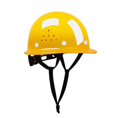 National Standard Round Helmet - New Fiberglass (with Ventilation Hole