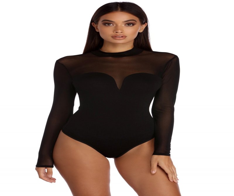 TableClothsUs Sweet And Sultry Mesh Bodysuit