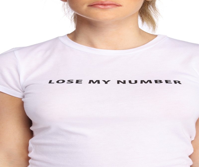 TableClothsUs Lose My Number Graphic Tee