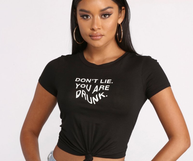 TableClothsUs Don't Lie You're Drunk Graphic Tee