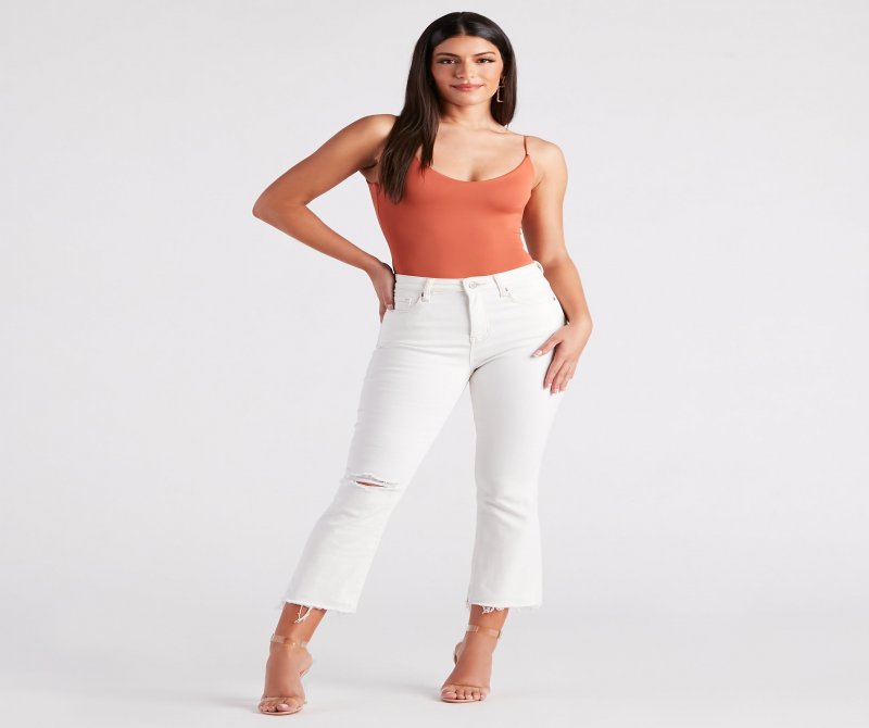 TableClothsUs Simply Iconic Smooth Knit Bodysuit