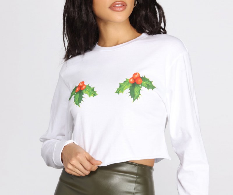 TableClothsUs Mistletoe Graphic Tee